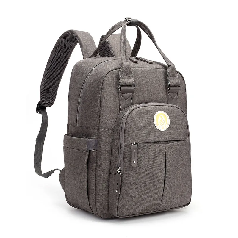 

new double shoulder mommy bag multifunctional large capacity travel backpack color matching mother and baby bag school bag