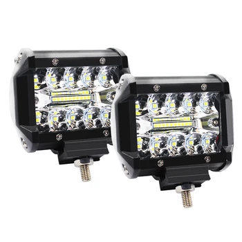 

LED Light Bar 60W LED Work Light Barra Led SUV Headlight 12V 24V For Truck Offroad 4X4 SUV Tractor Boat Excavator ATV