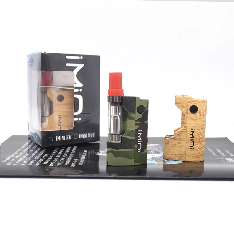 

Imini V1 Thick Oil Cartridges Vaporizer 500mAh Battery Box Mod fit CBD 510 Thread Battery Tank Wax Atomizer Vape Pen