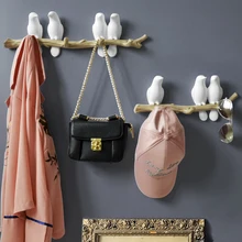 

Wall decorations Accessories For the House of Stay Appendices In Resina Bird key of the kitchen hook Dressed Cape Towel Hooks