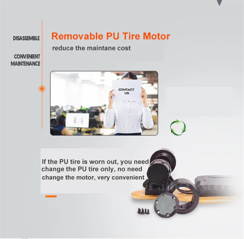 Daibot Portable Electric Scooter 4 Wheel Electric Scooters Removable Battery Dual  Hub Motor Wheel Longboard Electric Skateboard (1)