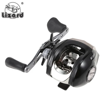 

Lizard Fishing Reel 17 + 1 Ball Bearings Fishing Wheel Gear Ratio 7.1:1 Left / Right Hand Baitcasting Reel Magnetic Brake