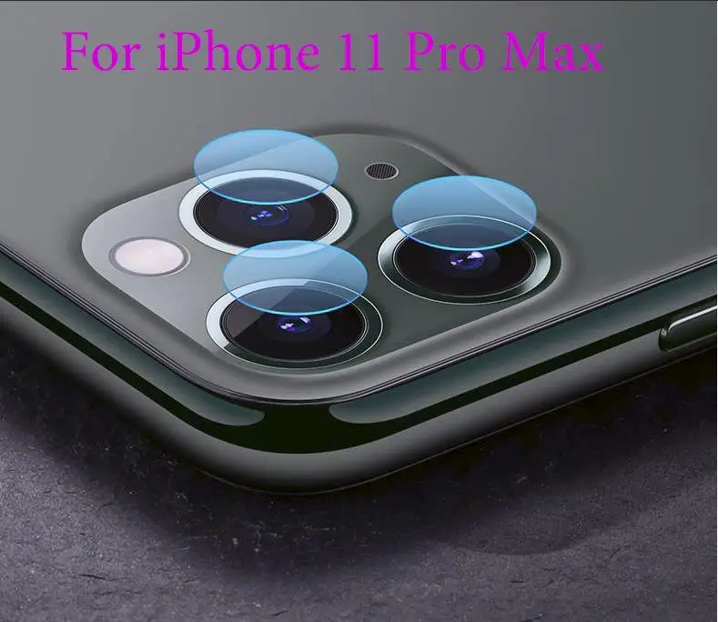 50 шт./лот задняя камера защитная пленка для iphone 11 Pro макс. Закаленное стекло протектор экрана Защитное стекло для iphone 11 с упаковкой - Цвет: For iPhone 11Pro Max