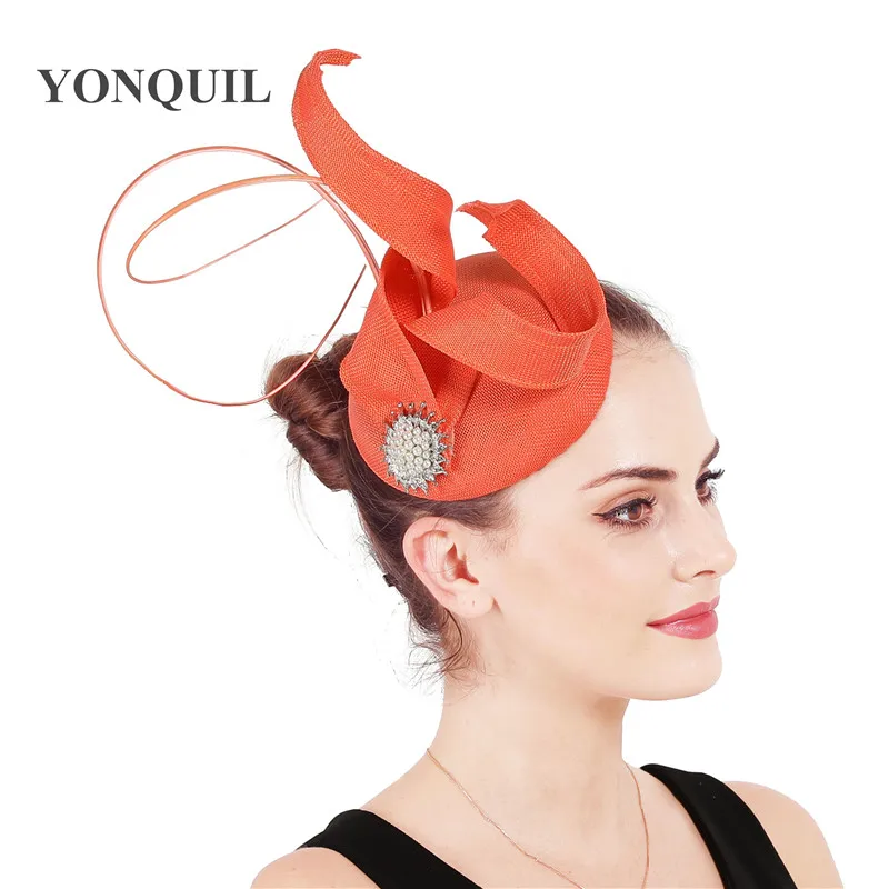 Головной убор Millinery, милый чародей, коктейльный сетчатый головной убор, имитация sinamay, вуалетки, головные уборы для женщин, элегантные аксессуары, повязки для волос