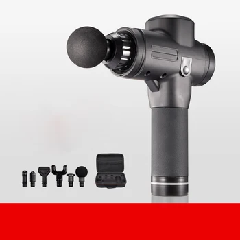 

Massage Gun Cordless Percussion Massager Quiet Powerful 6 Massage Heads Provides Full Body Relief for Muscle Ache Pain Tension
