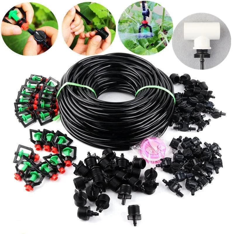 

Micro Irrigation System Sprinkler Garden Irrigation Sprinkler Syetem Irrigation Anti-Drip 4/7mm Connector Switch Lawn