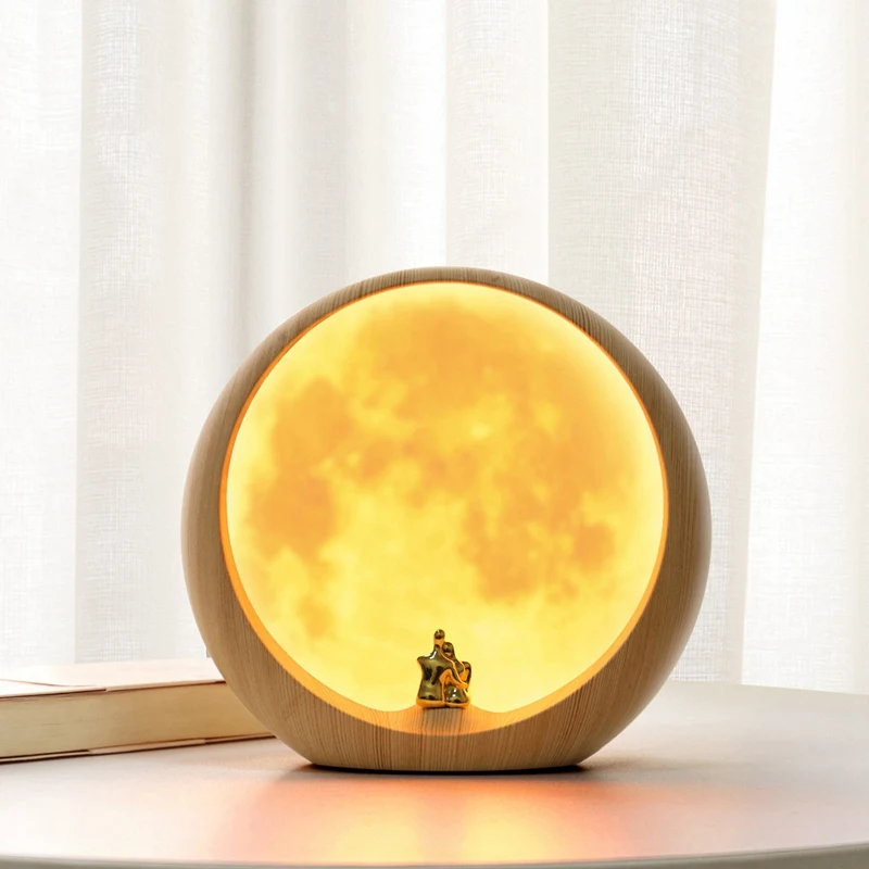  Moon Desk Lamp Wedding Gift Usb Charging Led Night Light Home Decor Creative Gift