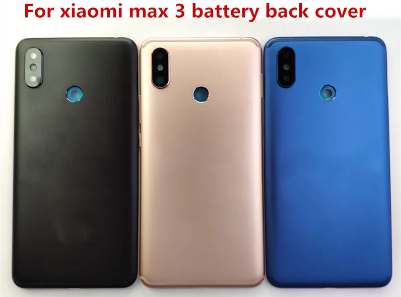 

Gift+For Xiaomi Mi Max 3 Front Housing LCD Frame Bezel +For Xiaomi Mi Max 3 Max3 Battery cover ( not include side button) parts