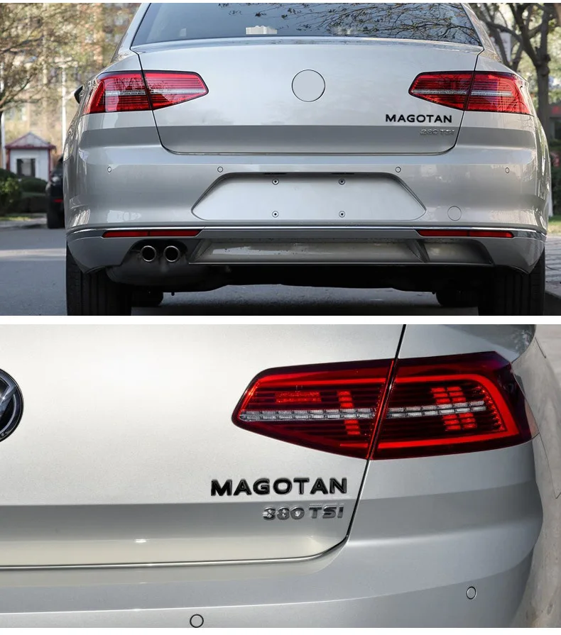 Подходит для Volkswagen Phaeton Автомобильный логотип Magotan magotan Phaeton с надписями, стандартные наклейки для автомобиля, наклейки на бампер
