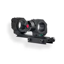 Обнаружение Riflescope Mount one piece Двойные кольца аксессуар для прицела с пузырьковым индикатором угла для Ласточкин хвост Пикатинни