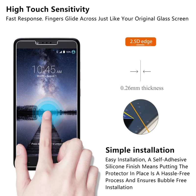 Закаленное стекло для ZTE Blade V10 Vita V9 V8 Mini V7 Lite V6 9H HD Защита экрана X5 X3 защитное