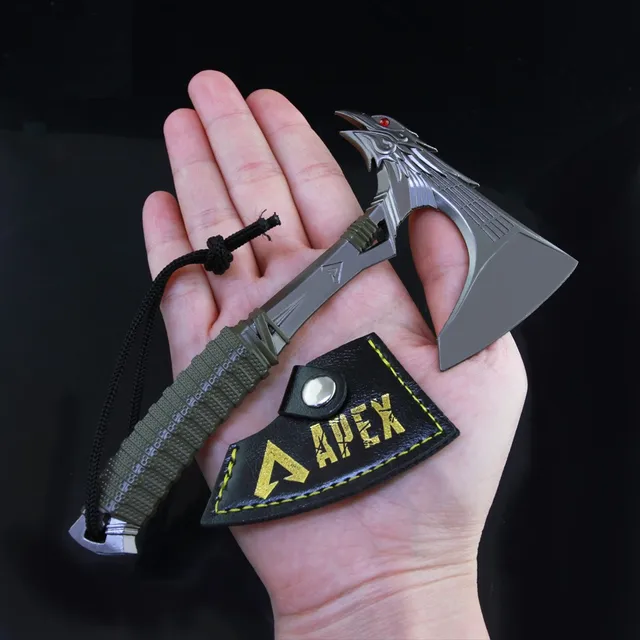 Apex Legends Bloodhound Heirloom Raven Bite Hand Axe Game Sword Weapon Model Evil Spirit Blade Toys for Children Brithday Gift 4