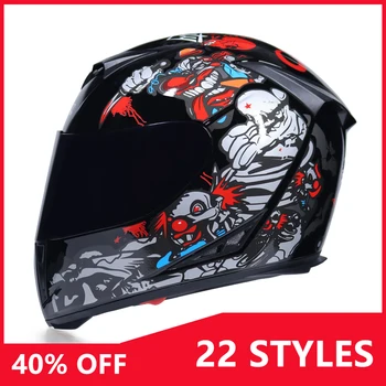 

FOR yamaha tracer 700 honda dax suzuki boulevard m109r ktm exc Motorcycle full face helmet casco motocross helmet