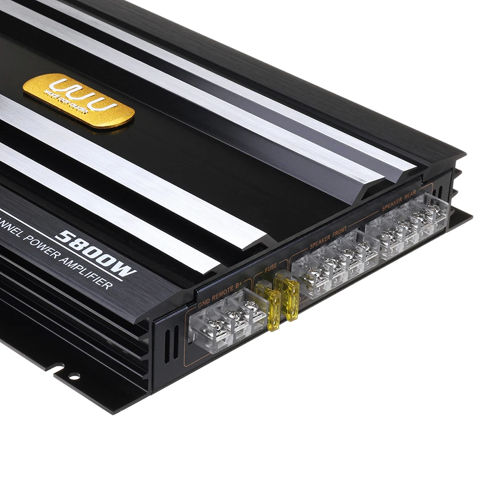 DC 12V 5800W 4 канальный автомобильный усилитель стерео аудио супер басовый сабвуфер усилитель аудио Мощность усилитель сабвуфер Мощность Плата усилителя