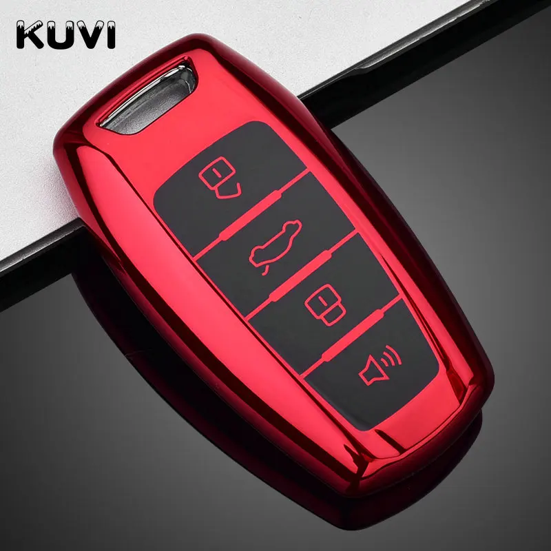 Soft TPU Car Remote Key Case Cover Holder Shell For Great Wall Haval Hover H1 H4 H6 H7 H9 F5 F7 H2S GMW Coupe