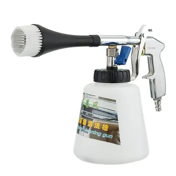 

Car Interior Washing Cleaning Gun Air Cleaning Gun Portable Blow Gun Air Pulse Nozzle Sprayer Gun With Bottle