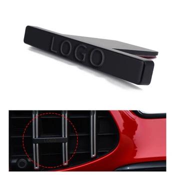 

Black Car Grill Sticker for Mercedes Benz AMG W212 W211 W210 W202 W205 CLS CLA GLA GLC GLE GT AMG Emblem Sticker Grills Sticker