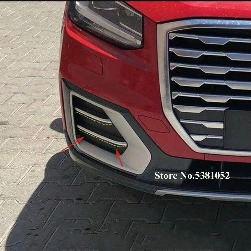 Автомобильный Стайлинг ABS Хромированная передняя и задняя противотуманная