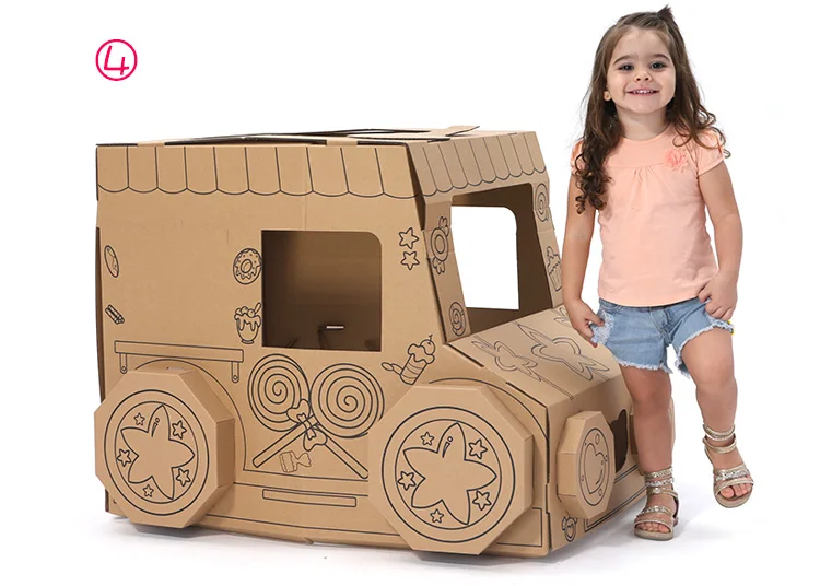Модель для изготовления ювелирных изделий Материал Бумага Toy Box картон House DIY Собранный ручной работы машины аэроплана лодка