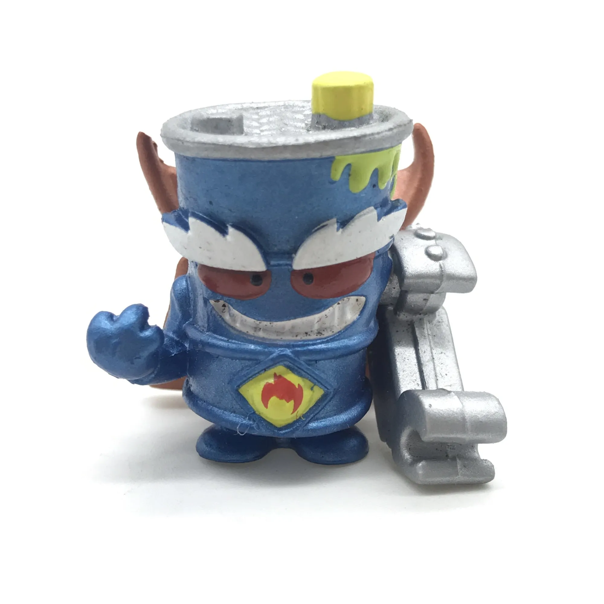 

Superzings Rare gold silver Garbage Doll Rubber Cartoon Anime Action Figures Toy Super Zings Collection Model Kids Toys