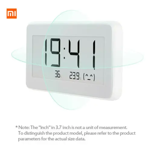 Xiaomi Mijia BT4.0 интеллектуальный цифровой электрический гигрометр термометр часы