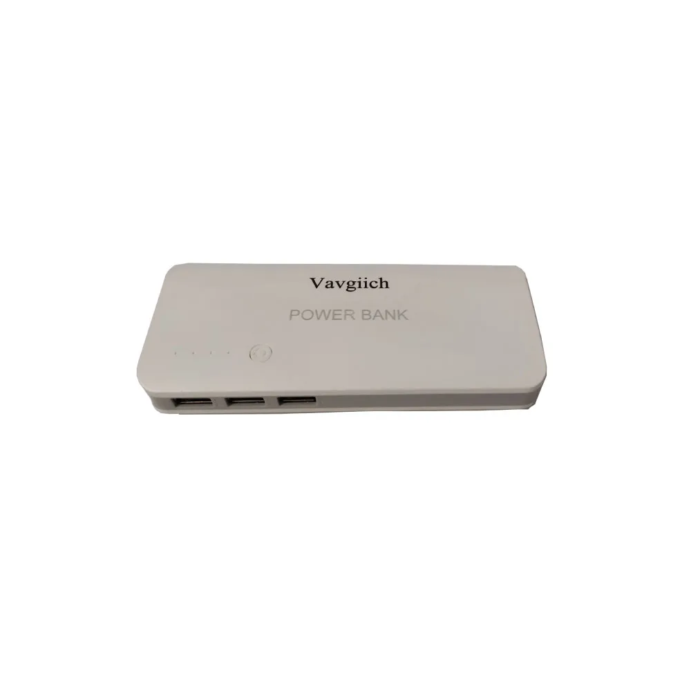 Портативное зарядное устройство Vavgiich с двумя USB-портами емкость 10000 мАч |
