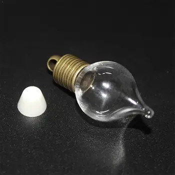 

5pcs/bag Teardrop Shape Glass Bottles Mini Wish Note Bottles Message JK0644 Jars Glass Cork Craft Wishing With Bottle C7R2