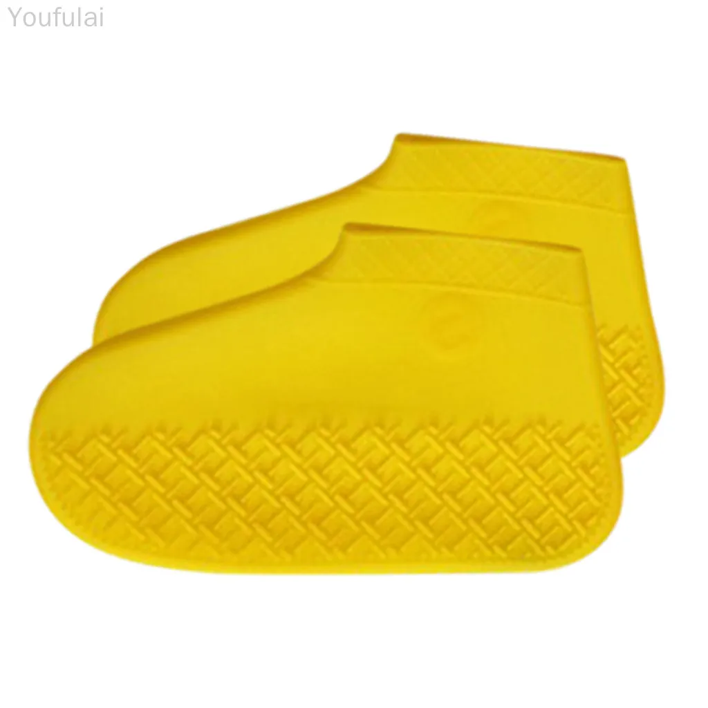 Садовая водонепроницаемая обувь для дождя упругое напряжение унисекс непромокаемые чехлы для обуви Дети Взрослые женщины мужчины мальчики девочки складные противоскользящие