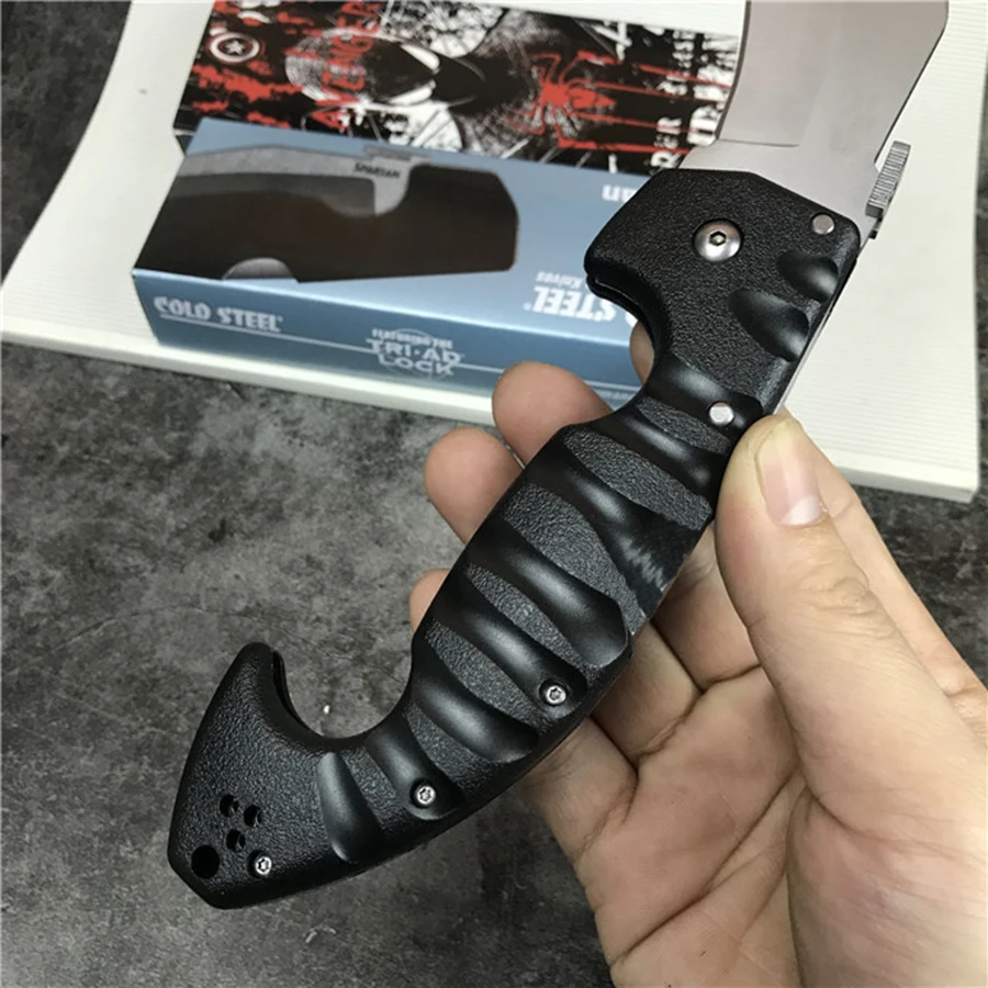 High quality Blade Folding Knife ABS Handle Outdoor Camping Hunting Survival tactical Kni fe Karambit Top Military EDC Knives