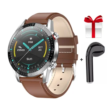 

Original L13 Smartwatch+Earphone/Set Smart Watch Men IP68 Waterproof ECG Blood Pressure Oxygen for IOS Android VS L8 L9 L11 DT78