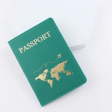 

Fashion Women Men Passport Cover PU Leather Travel ID Credit Card Passport Holder Packet Wallet Purse Bags Pouch Protective Case
