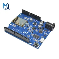 WeMos D1 UNO R3 CH340 CH340G WiFi geliştirme kurulu, ESP8266 ESP-12E akıllı elektronik PCB modülü Arduino IDE