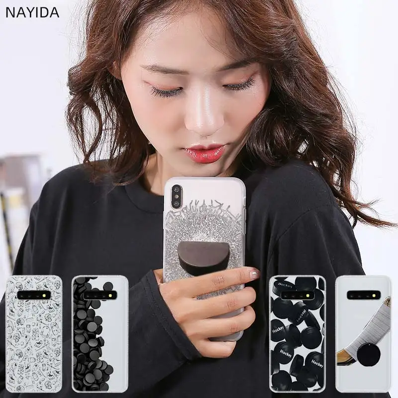 Pattern Soft Silicone TPU Case Cover For Samsung Galaxy S21 S20 S7 Edge S8 S9 S10 Plus S11 Lite Ultra Hockey | Мобильные телефоны и