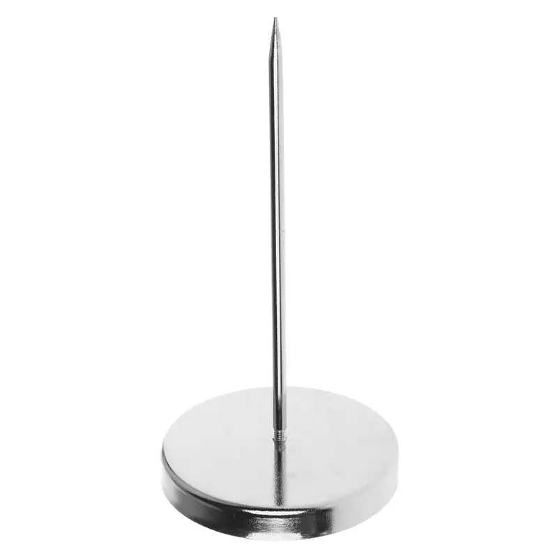 

Stainless Steel Straight Rod Paper Spear Memo Holder Spike Stick Bill Fork For Receipt Note