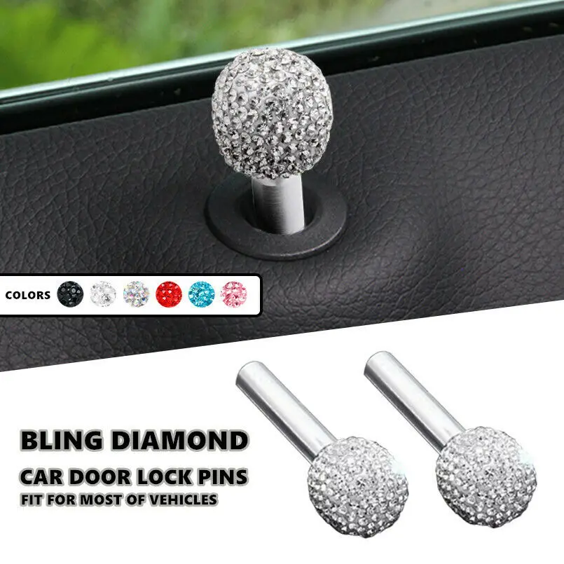 Универсальный алюминиевый сплав+ Алмазный автомобильный Грузовик интерьерный дверной замок ручка Pull Pins