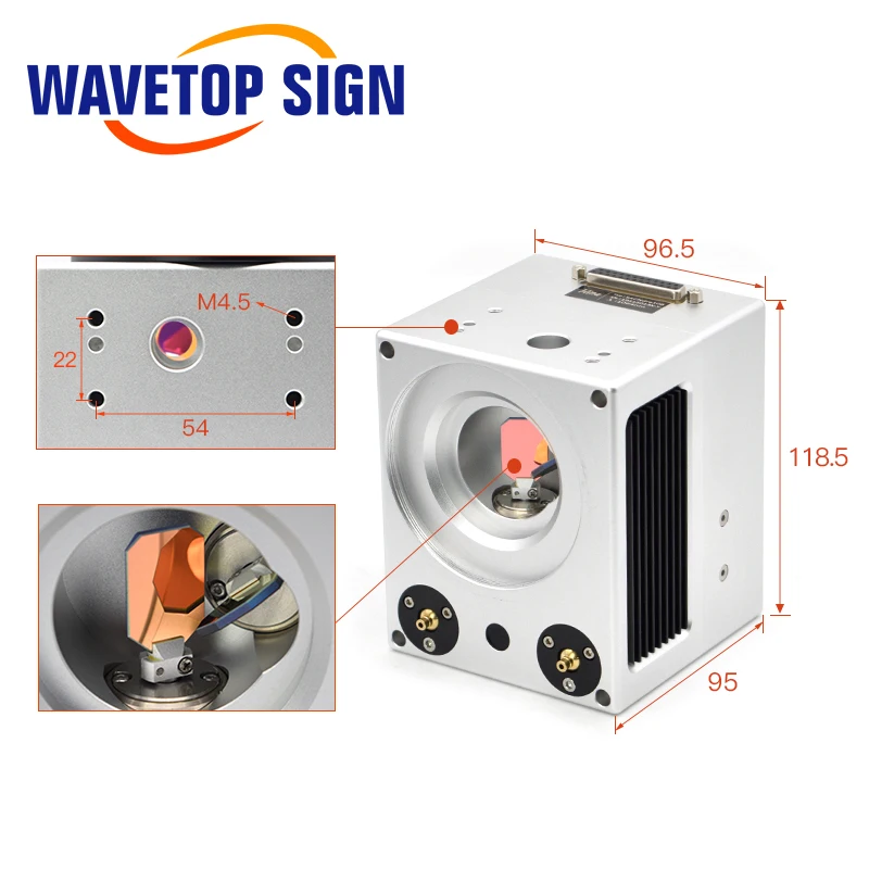 Цифровая апертура WaveTopSign 1064 нм входная диафрагма 10 мм с крассветильник Том