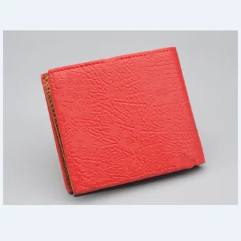 

116#Classic Mens Wallet Fashion Check Plaid Style Men Small Wallets Special Canvas Multiple Short Bifold Wallet With Box