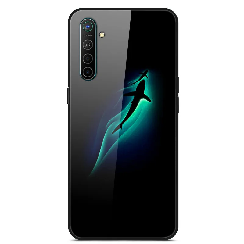 11 Закаленное Стекло чехол для OPPO Realme XT Чехол Жесткий PC Красочный чехол для OPPO Realme X2 X 2 XT бампер чехол для телефона RealmeX2 X2Pro - Цвет: 11