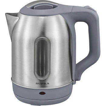 

Electric kettle supra kes-1808sw, 1500 W, stainless steel and gray