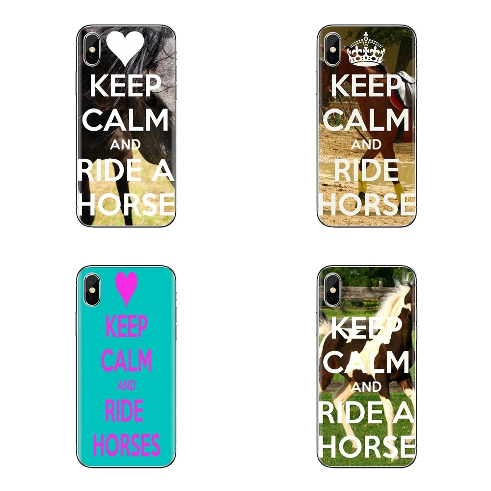 Чехол для телефона sony Xperia Z Z1 Z2 Z3 Z5 compact M2 M4 M5 E3 T3 XA Aqua LG G4 G5 G3 G2 Mini Keep Calm и верхом на