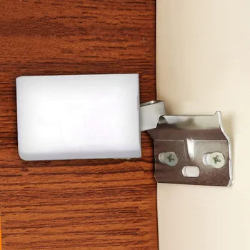 

2PCS Wall cabinet hanging code Large load of closet hanging codeS Detachable cupboard fixture Kitchen/Bathroom hardware hook