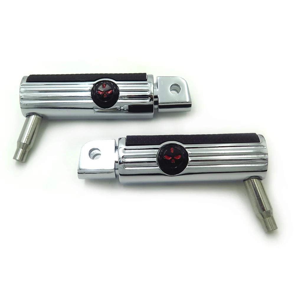 Aftermarket Defiance подножки хром для 2000-2009 Honda Interceptor VFR800(спереди