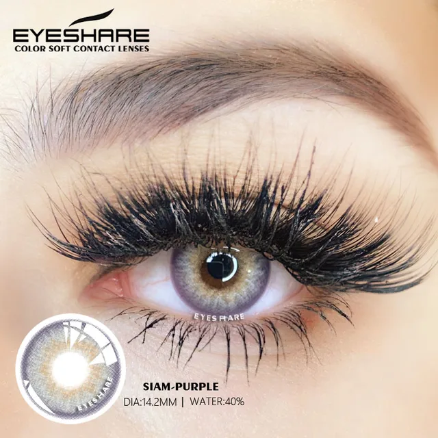 Eyeshare siam series soft contact lenses color contacts beauty eye lens cosplay eyes cosmetics