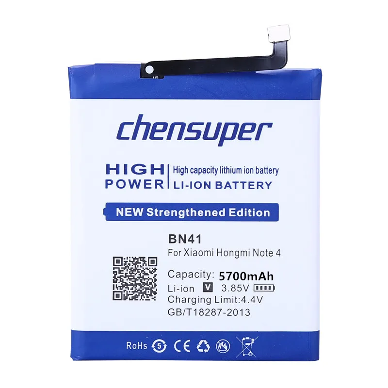 chensuper-4600mAh-Battery-For-Xiaomi-BN41-Hongmi-Note-4-Redmi-Note-4-Battery-Batterie-Bateria