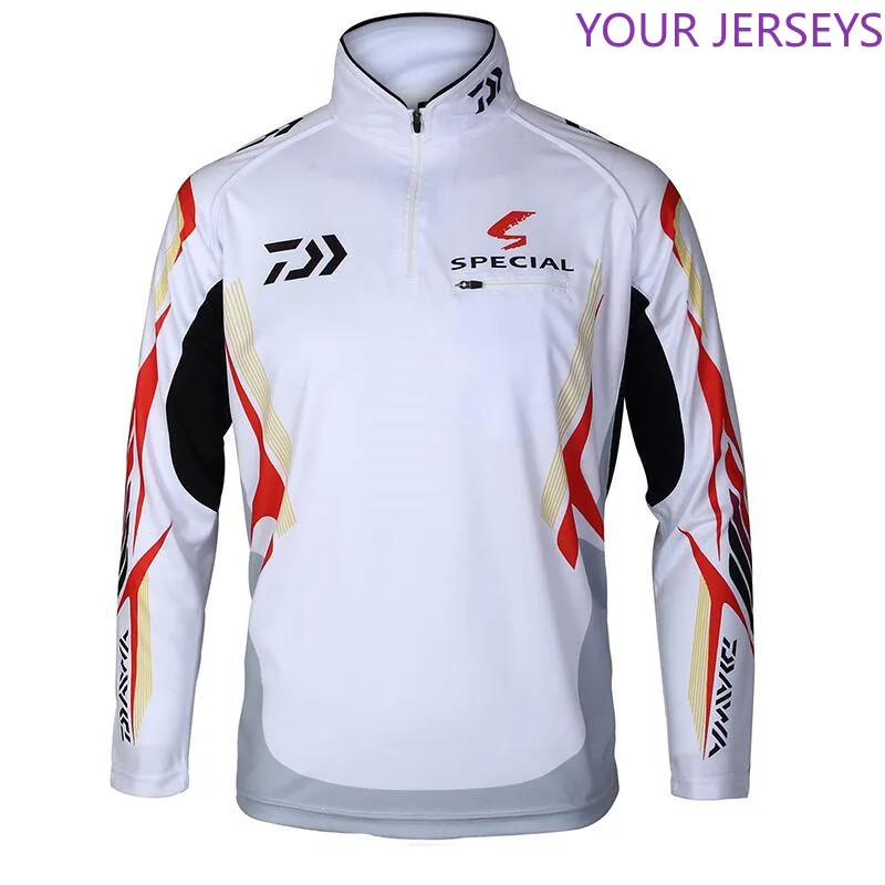 

2020 DAIWA Fishing Camping Outdoor Clothing UV Protection Moisture Wicking Breathable Long Sleeve Shirt Camisas Pesca Pesca