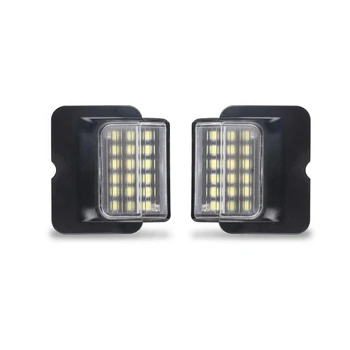 

2pc LED License Number Plate Light Lamp For VW Polo MK3 6N Hatchback 1994 1995 1996 1997 1998 1999