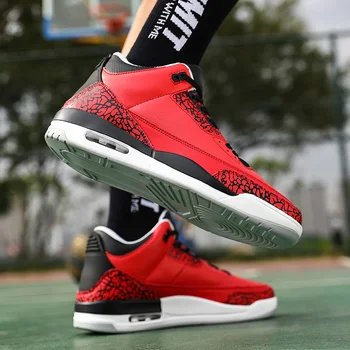 

Winter shoes men outdoor sports shoes men air cushion shoes high canvas shoes basketball shoes fashion men's casual shoes
