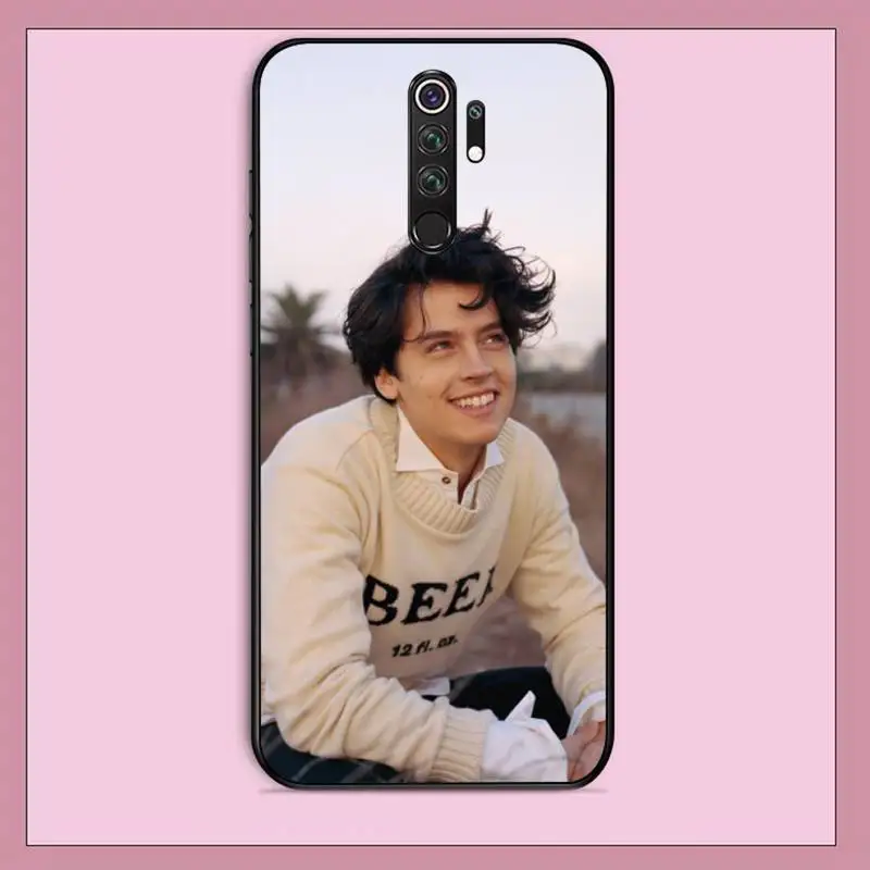 TOPLBPCS Американский ТВ ривердейл серии Cole Sprouse мягкий черный чехол для телефона RedMi