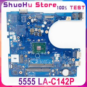 شراءKEFU LA-C142PMotherboard لديل انسبايرون 15 5455 5555 اللوحة المحمول AAL12 LA-C142P A8-7410U وحدة المعالجة المركزية العمل 100% اختبار الأصلي