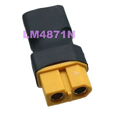 DHL/EMS 50 лотов нет соединительный кабель XT60 female Женский к T-Plug(стиль Дина) Женский адаптер-d2